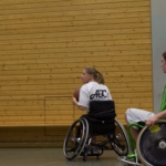 Training Rollstuhlbasketball des RSV Murnau