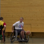 Training Rollstuhlbasketball des RSV Murnau