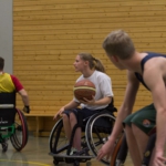 Training Rollstuhlbasketball des RSV Murnau