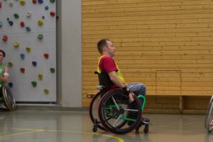 Training Rollstuhlbasketball des RSV Murnau