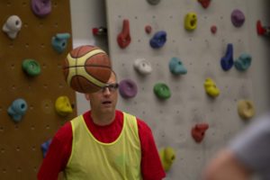 Training Rollstuhlbasketball des RSV Murnau