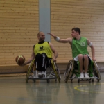 Training Rollstuhlbasketball des RSV Murnau