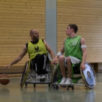 Training Rollstuhlbasketball des RSV Murnau