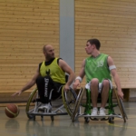 Training Rollstuhlbasketball des RSV Murnau