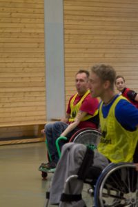 Training Rollstuhlbasketball des RSV Murnau