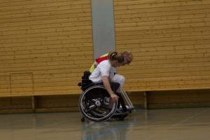 Training Rollstuhlbasketball des RSV Murnau