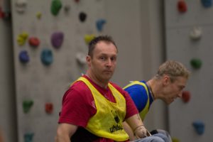Training Rollstuhlbasketball des RSV Murnau