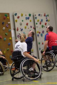 Training Rollstuhlbasketball des RSV Murnau