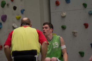 Training Rollstuhlbasketball des RSV Murnau