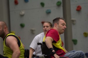 Training Rollstuhlbasketball des RSV Murnau