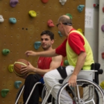 Training Rollstuhlbasketball des RSV Murnau