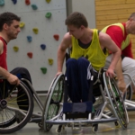 Training Rollstuhlbasketball des RSV Murnau