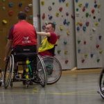 Training Rollstuhlbasketball des RSV Murnau