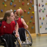 Training Rollstuhlbasketball des RSV Murnau