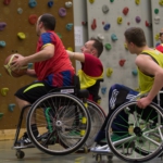 Training Rollstuhlbasketball des RSV Murnau