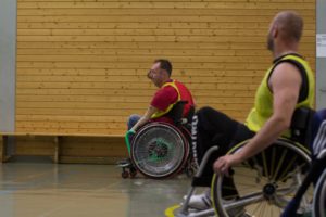 Training Rollstuhlbasketball des RSV Murnau