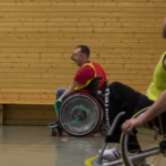 Training Rollstuhlbasketball des RSV Murnau