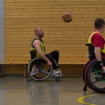 Training Rollstuhlbasketball des RSV Murnau