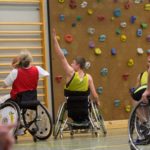 Training Rollstuhlbasketball des RSV Murnau