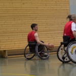 Training Rollstuhlbasketball des RSV Murnau