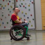 Training Rollstuhlbasketball des RSV Murnau