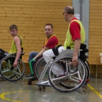 Training Rollstuhlbasketball des RSV Murnau