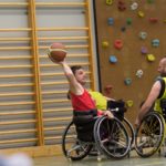Training Rollstuhlbasketball des RSV Murnau