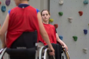Training Rollstuhlbasketball des RSV Murnau