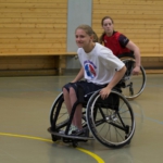 Training Rollstuhlbasketball des RSV Murnau