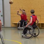 Training Rollstuhlbasketball des RSV Murnau