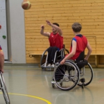 Training Rollstuhlbasketball des RSV Murnau