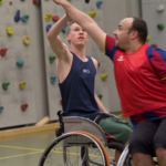 Training Rollstuhlbasketball des RSV Murnau