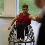 Training Rollstuhlbasketball des RSV Murnau