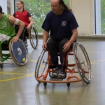 Training Rollstuhlbasketball des RSV Murnau