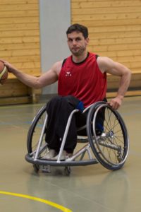 Training Rollstuhlbasketball des RSV Murnau