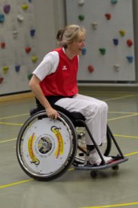 Training Rollstuhlbasketball des RSV Murnau