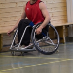 Training Rollstuhlbasketball des RSV Murnau