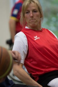Training Rollstuhlbasketball des RSV Murnau