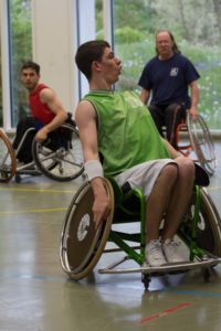 Training Rollstuhlbasketball des RSV Murnau