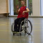 Training Rollstuhlbasketball des RSV Murnau