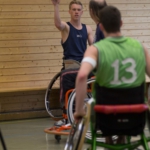 Training Rollstuhlbasketball des RSV Murnau