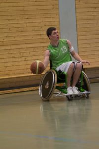 Training Rollstuhlbasketball des RSV Murnau