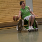 Training Rollstuhlbasketball des RSV Murnau