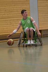 Training Rollstuhlbasketball des RSV Murnau