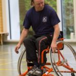 Training Rollstuhlbasketball des RSV Murnau