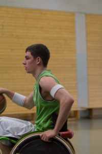 Training Rollstuhlbasketball des RSV Murnau