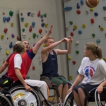 Training Rollstuhlbasketball des RSV Murnau