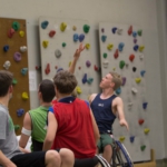 Training Rollstuhlbasketball des RSV Murnau