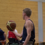 Training Rollstuhlbasketball des RSV Murnau