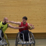 Training Rollstuhlbasketball des RSV Murnau